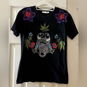 Fun embroidered shirt